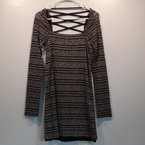 FREE PEOPLE BLACK AND GRAY, CASUAL,…